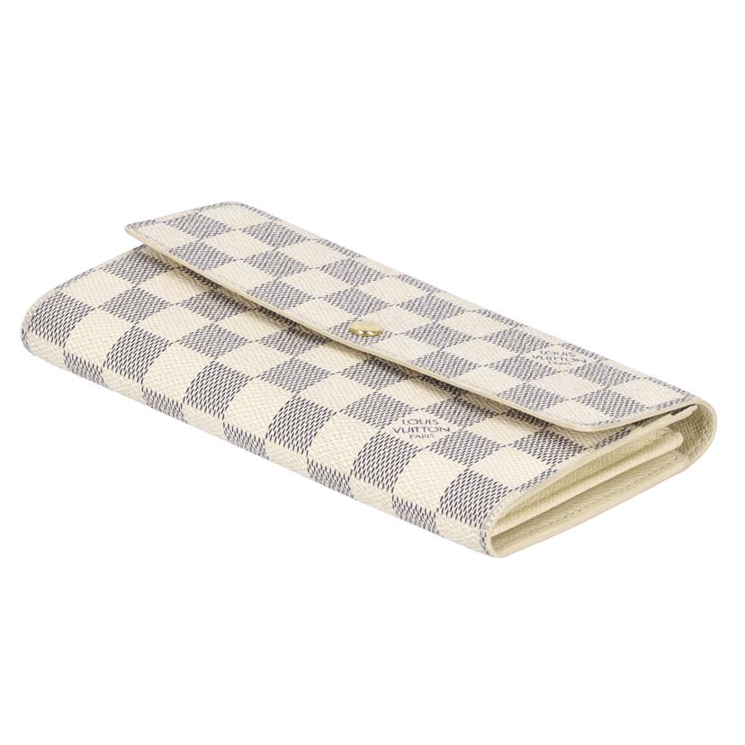 LV ルイ・ヴィトン/ポルトフォイユ・サラ/ダミエ・アズール/N61735//TH1***/ABランク/19