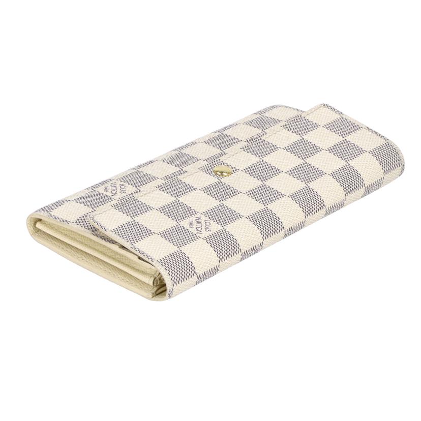 LV ルイ・ヴィトン/ポルトフォイユ・サラ/ダミエ・アズール/N61735//TH1***/ABランク/19