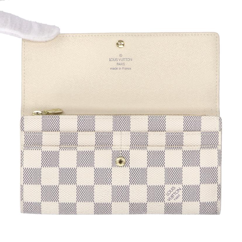 LV ルイ・ヴィトン/ポルトフォイユ・サラ/ダミエ・アズール/N61735//TH1***/ABランク/19