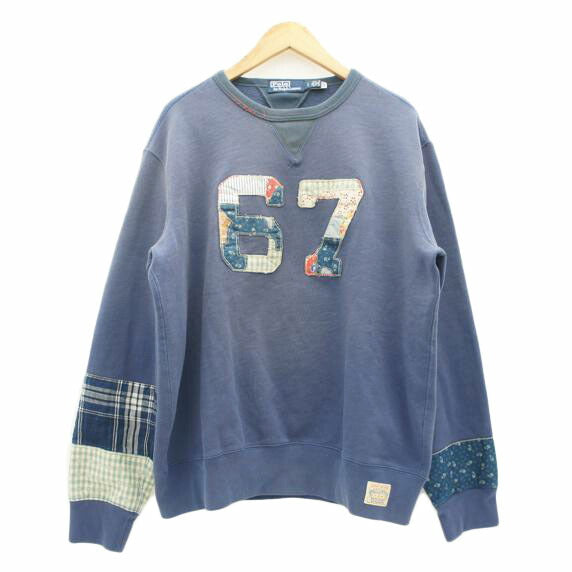 Polo RalphLauren ポロ ラルフローレン/パッチワークスウェットシャツ//Bランク/05