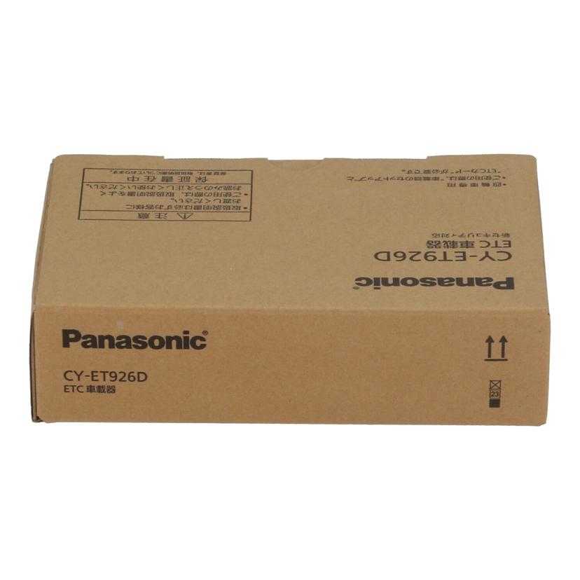 Panasonic パナソニック /ETC車載器 未使用/CY-ET926D//A564191/Sランク/84