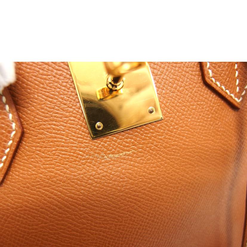 HERMES エルメス トート/オータクロア32/クシュベル/キャメル系/ゴールド金具//□B刻*****/Bランク/04