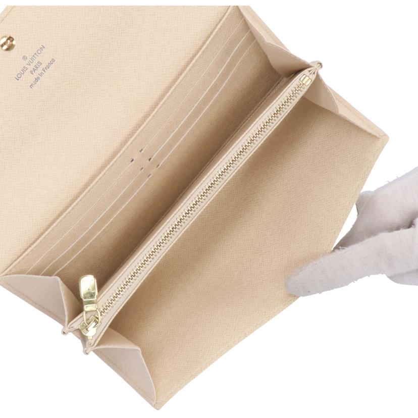 LV ルイヴィトン/ポルトフォイユ・サラ/ダミエ・アズール/N61735//MI2***/ABランク/19