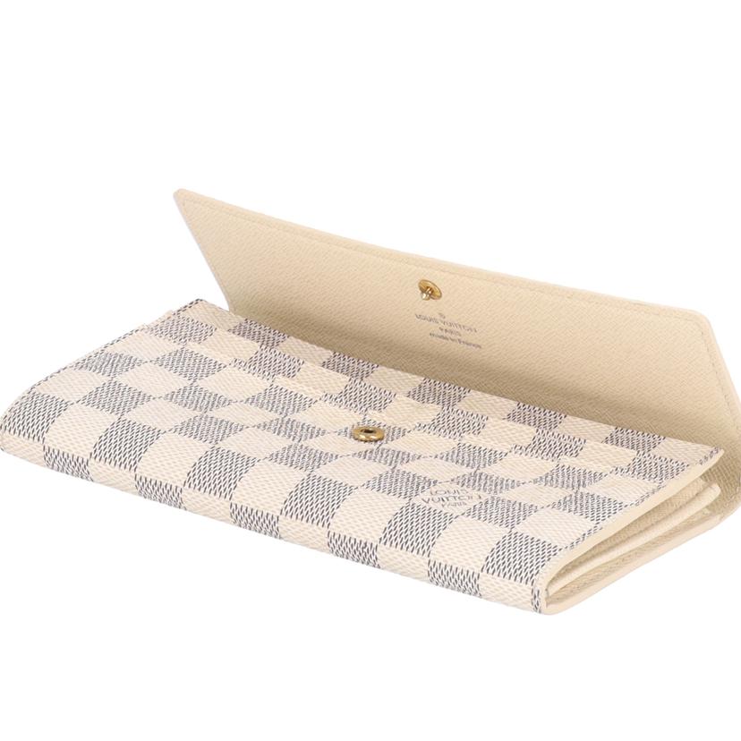 LV ルイヴィトン/ポルトフォイユ・サラ/ダミエ・アズール/N61735//MI2***/ABランク/19