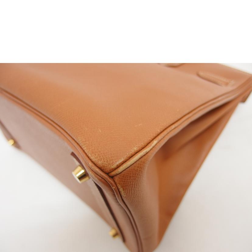 HERMES エルメス トート/オータクロア32/クシュベル/キャメル系/ゴールド金具//□B刻*****/Bランク/04