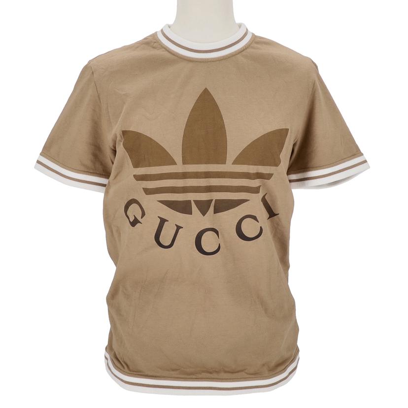 GUCCI グッチ/GUCCI GUCCI×adidasロゴTシャツ//Aランク/82