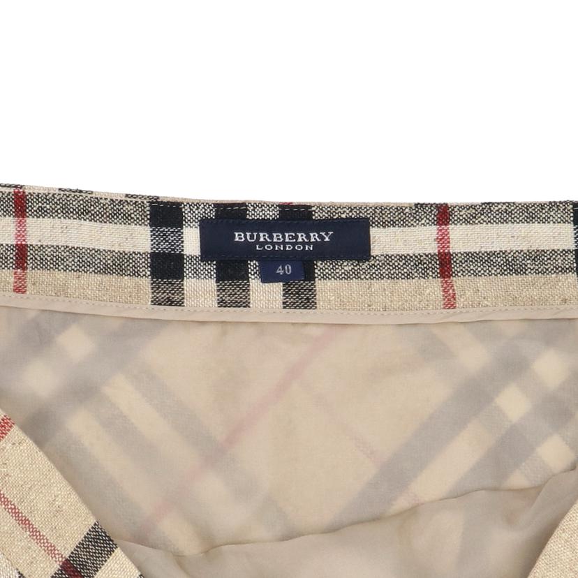 BURBERRY バーバリー/チェック柄ロングスカート//Bランク/42