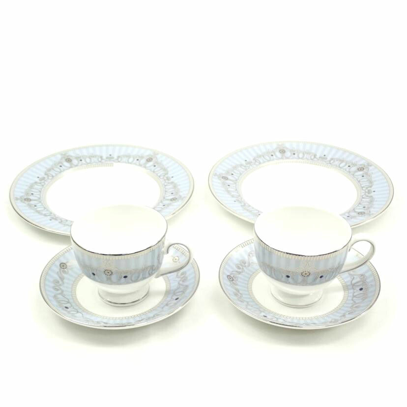 WEDGWOOD ウェッジウッド/アレクサンドラ ハニーセット カップ&ソーサー2客/プレート2客//Aランク/62