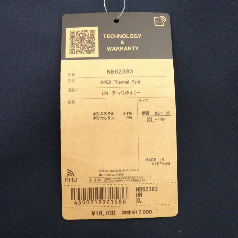 THE NORTHFACE ザ・ノースフェイス/APEXサーマルパンツ/NB62383//Sランク/77