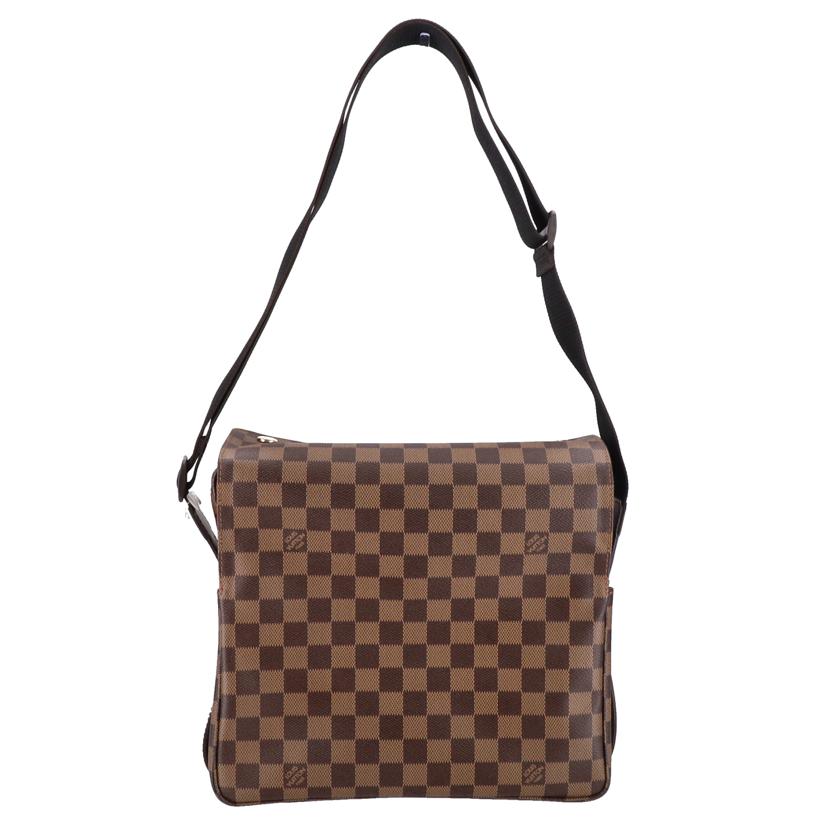 LOUIS VUITTON ルイヴィトン ルイ・ヴィトン ビトン ダミエ・エベヌ 市松模様 ブラウン 茶 ショルダーバッグ ハンドバッグ トートバッグ ブラウン メンズ レディース 定番 人気 LV 斜め掛け 肩がけ/ナヴィグリオ/ダミエ/エベヌ/N45255//SR0***/Aランク/91