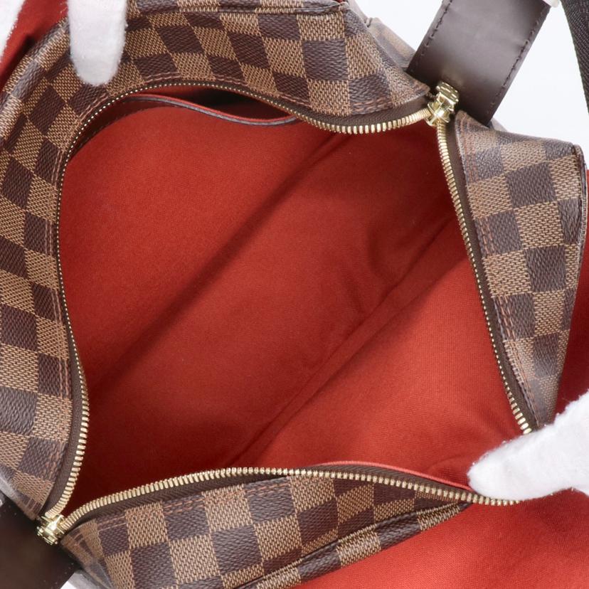 LOUIS VUITTON ルイヴィトン ルイ・ヴィトン ビトン ダミエ・エベヌ 市松模様 ブラウン 茶 ショルダーバッグ ハンドバッグ トートバッグ ブラウン メンズ レディース 定番 人気 LV 斜め掛け 肩がけ/ナヴィグリオ/ダミエ/エベヌ/N45255//SR0***/Aランク/91