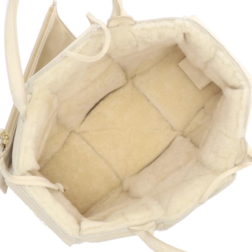 BOTTEGA VENETA ボッテガべネタ/スモールアルコマキシイントレチャートスエードトート/652867//P02*******/SAランク/19