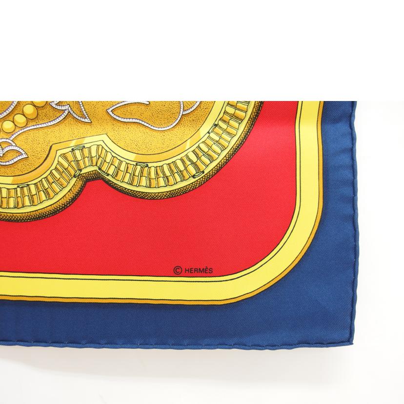 HERMES エルメス/カレ90/シルクスカーフ/盛装の馬//Aランク/04