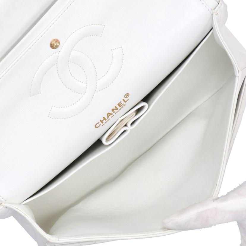 CHANEL シャネル/ラムスキンマトラッセ25Wフラップチェーンショルダー/A01112//629****/ABランク/19