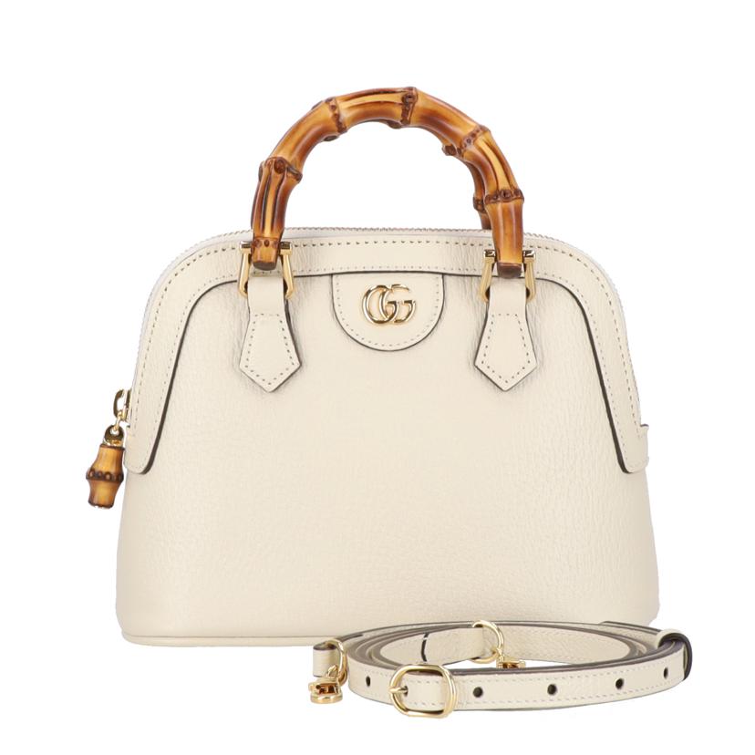 GUCCI グッチ/ダイアナミニトートバッグ/715775//467***/Aランク/94