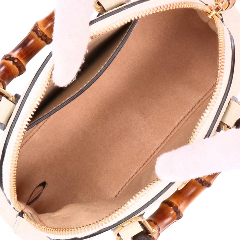 GUCCI グッチ/ダイアナミニトートバッグ/715775//467***/Aランク/94