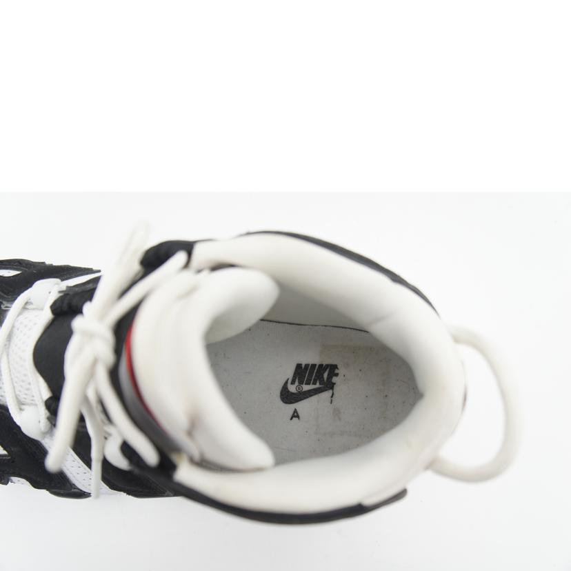 NIKE ナイキ/エアモアアップテンポホワイト/ブラック/ユニバーシティレッド/414962-105//サイズ:27cm/Bランク/75