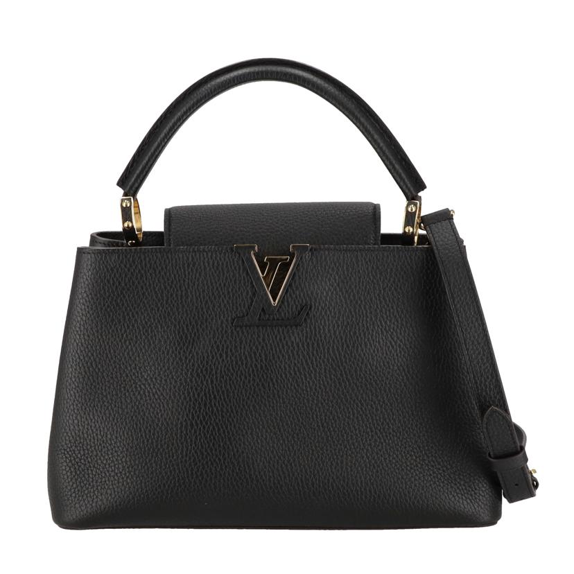 LOUIS VUITTON ルイヴィトン/カプシーヌMM/トリヨンレザー/ノワール/M42259//RFI*/Aランク/91