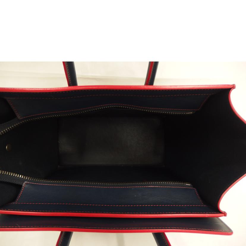 CELINE セリーヌ/ラゲージ マイクロショッパー レザー//S-G******/Bランク/82