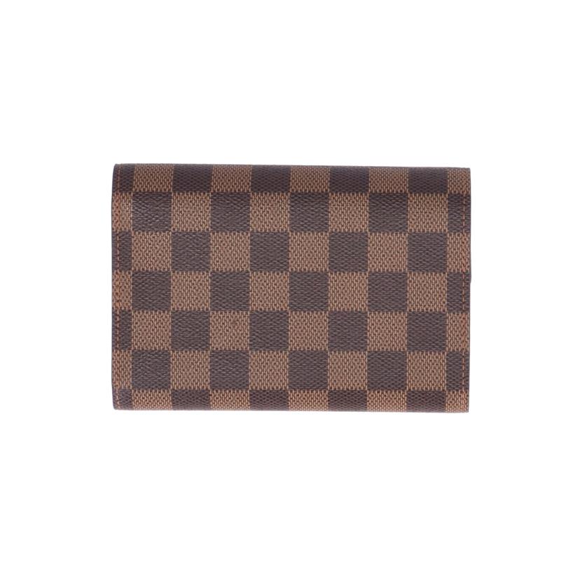 LV ルイ・ヴィトン/LV ポルトフォイユ・アレクサンドラ/ダミエ・エベヌ/N63067//CA3***/Aランク/19