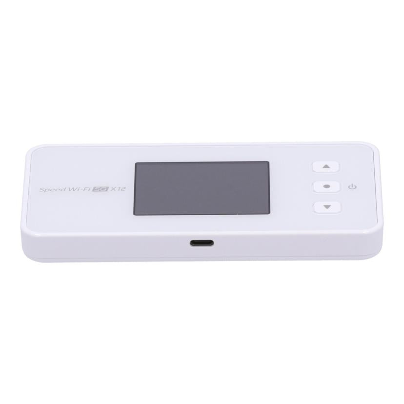 NEC au 日本電気 /モバイルルーター/Speed Wi-Fi 5G X12/NAR03WU//WKUW45263278B0/Bランク/75