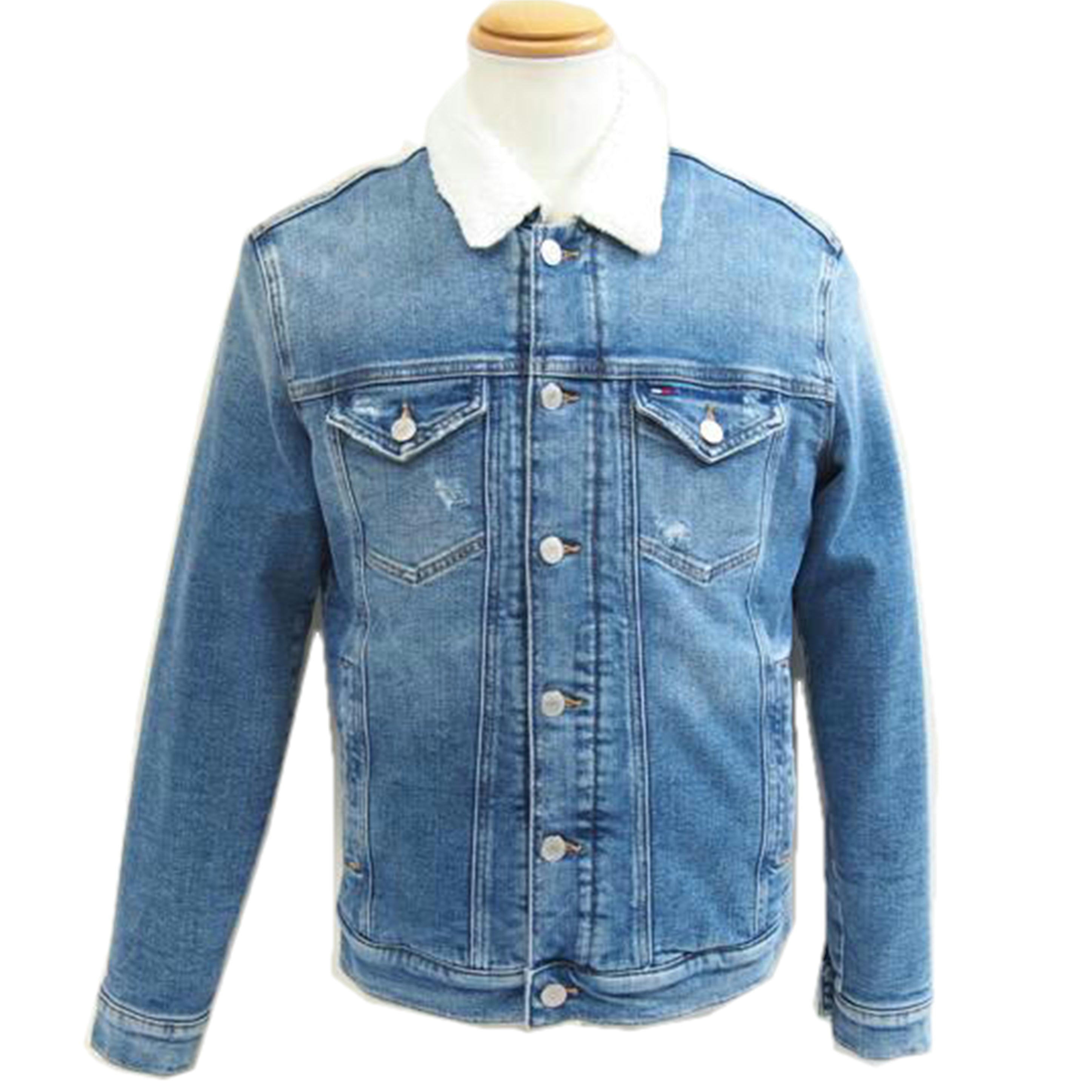 TOMMY JEANS トミージーンズ/ボアデニムJKT/DMODMO6689//SAランク/71