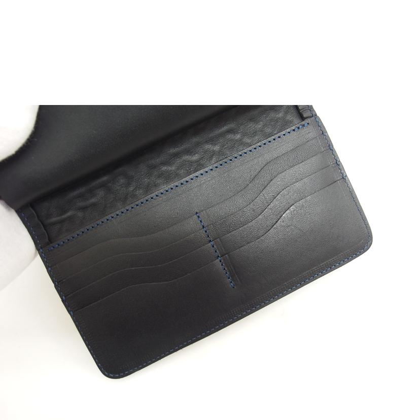 PAILOT RIVER パイロットリバー/二つ折り長財布/サドルレザー/ブラック/PR-IC02//Aランク/04