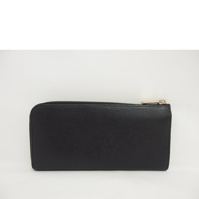 FURLA フルラ/L字ジップ長財布/ブラック//Bランク/04