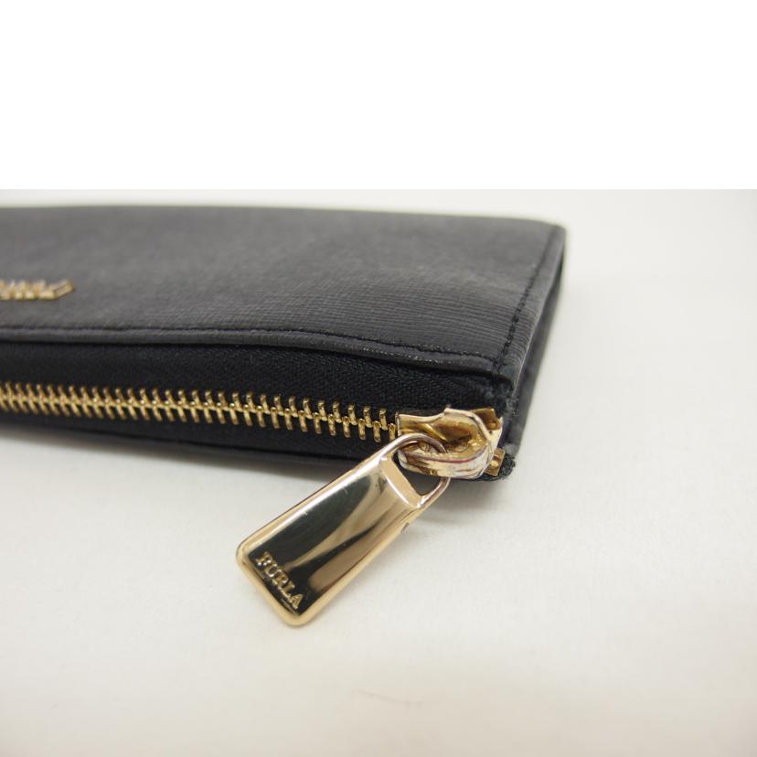 FURLA フルラ/L字ジップ長財布/ブラック//Bランク/04