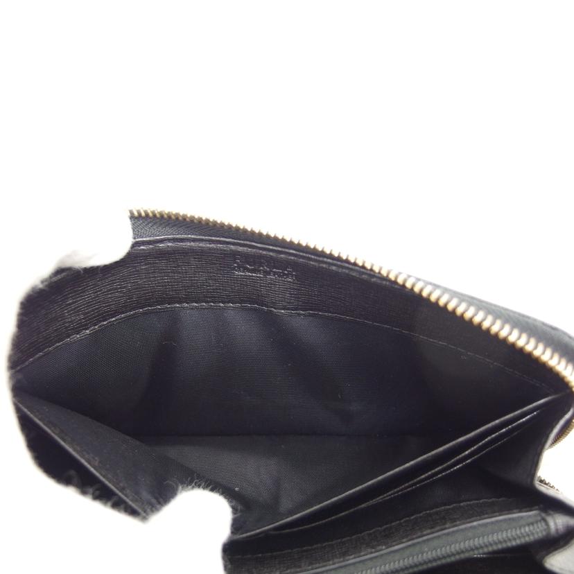 FURLA フルラ/L字ジップ長財布/ブラック//Bランク/04