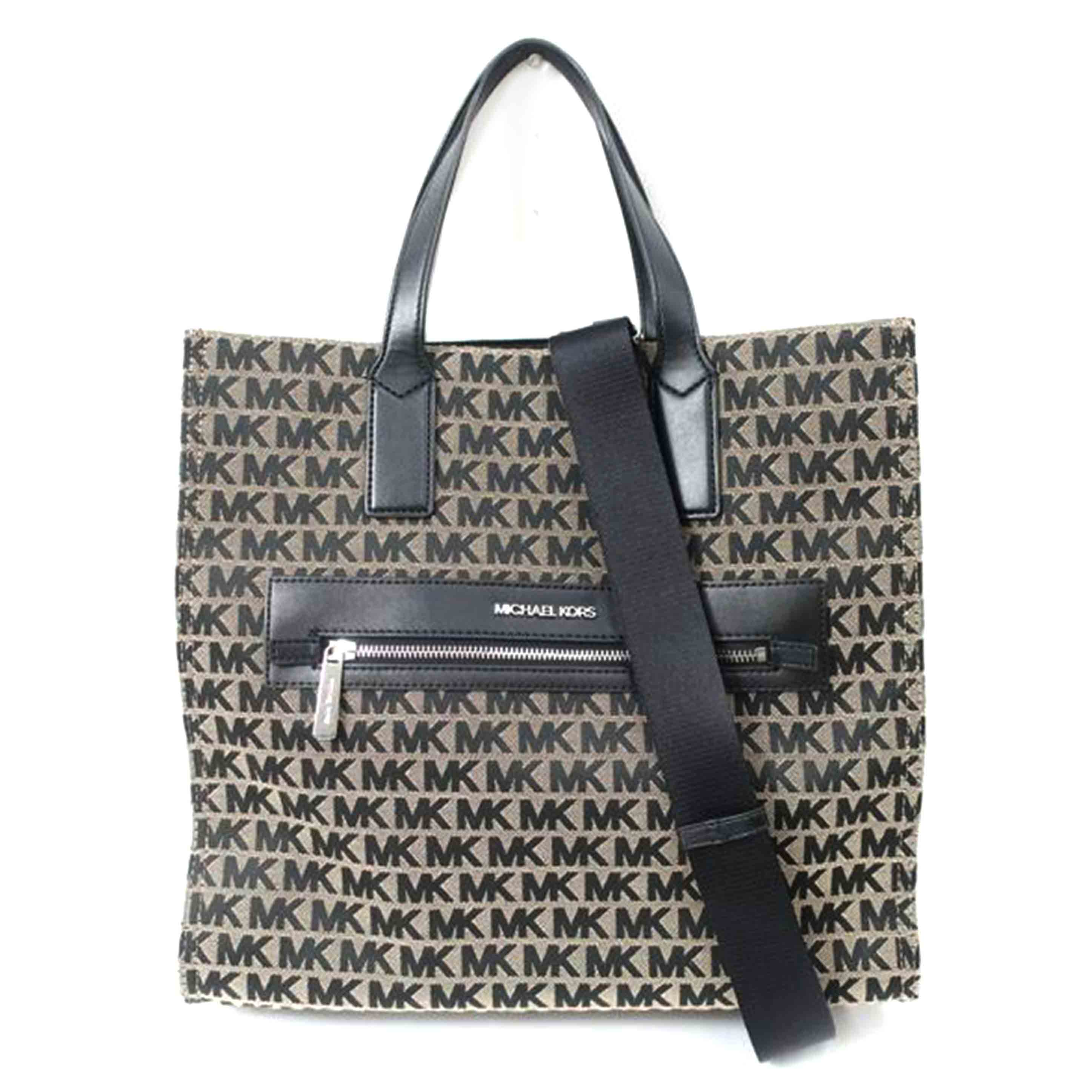 MICHAEL KORS マイケルコース/2WAYトートバッグ ブラック 総柄/35F9SY9T3J//ABランク/65