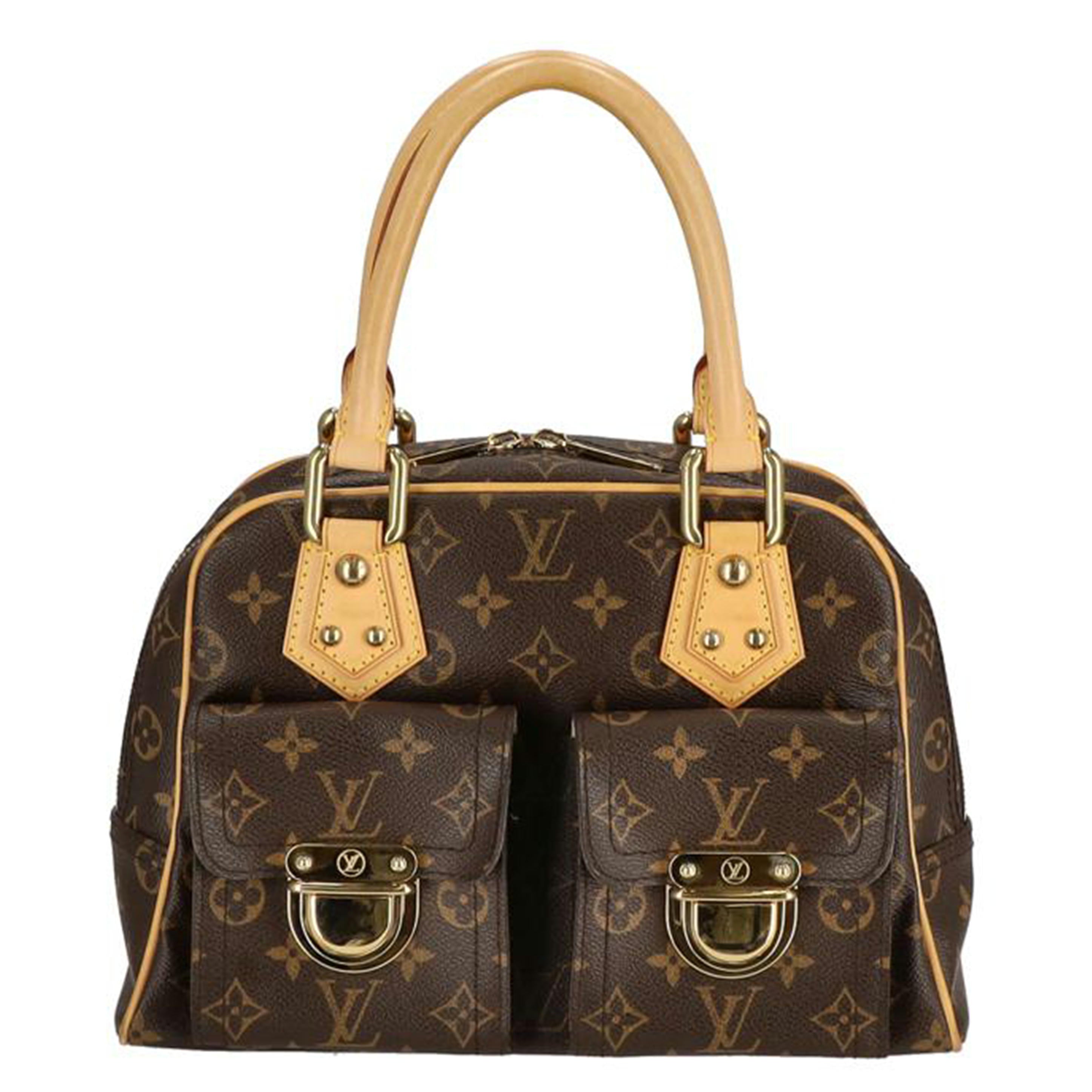 LOUIS VUITTON ルイヴィトン ルイ・ヴィトン ビトン ショルダーバッグ ハンドバッグ トートバッグ ブラウン メンズ レディース 定番 人気 LV 斜め掛け 肩がけ/マンハッタンPM/モノグラム /M40026//VI0***/ABランク/91