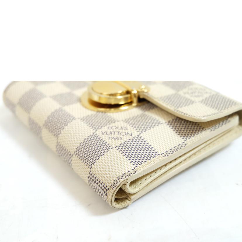 LV ルイヴィトン/ポルトフォイユ・コアラ/ダミエ/アズール/N60013//CA2***/Bランク/71