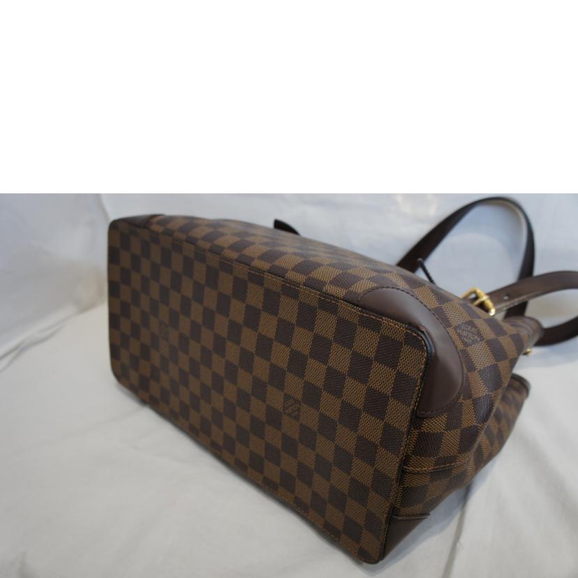 LOUIS VUITTON ルイヴィトン ルイ・ヴィトン ビトン ダミエ・エベヌ 市松模様 ブラウン 茶 ショルダーバッグ ハンドバッグ トートバッグ ブラウン メンズ レディース 定番 人気 LV 斜め掛け 肩がけ/ハムステッドMM/ダミエ/エベヌ /N51204//CA0***/ABランク/92