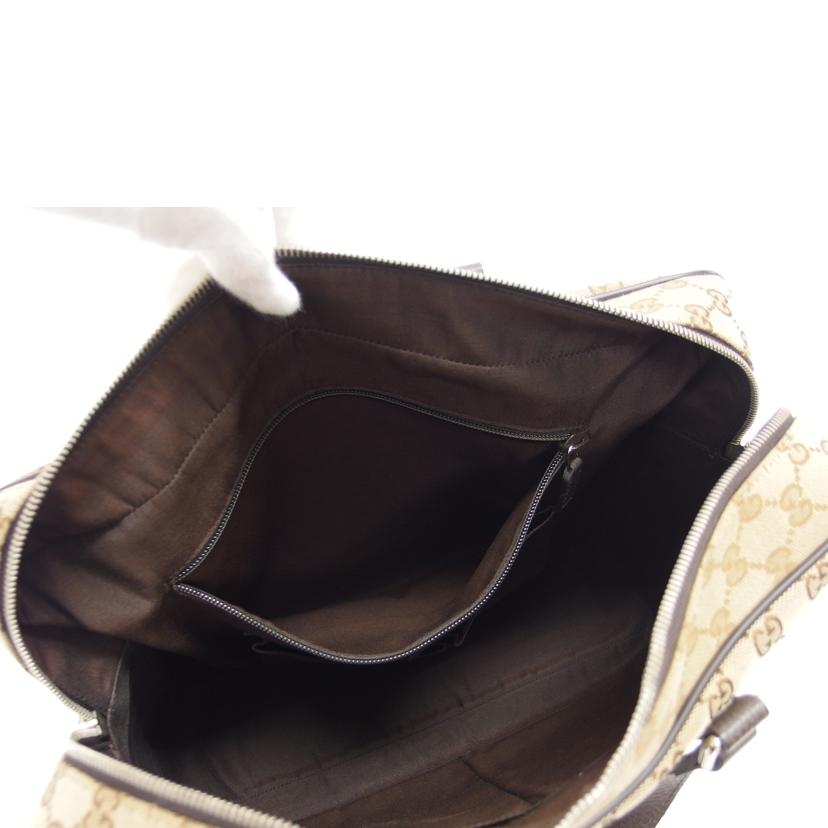GUCCI グッチ ビジネスバッグ ハンドバッグ ベージュ ブラウン/GGキャンバス/2WAYブリーフケース/449168//204***/ABランク/04