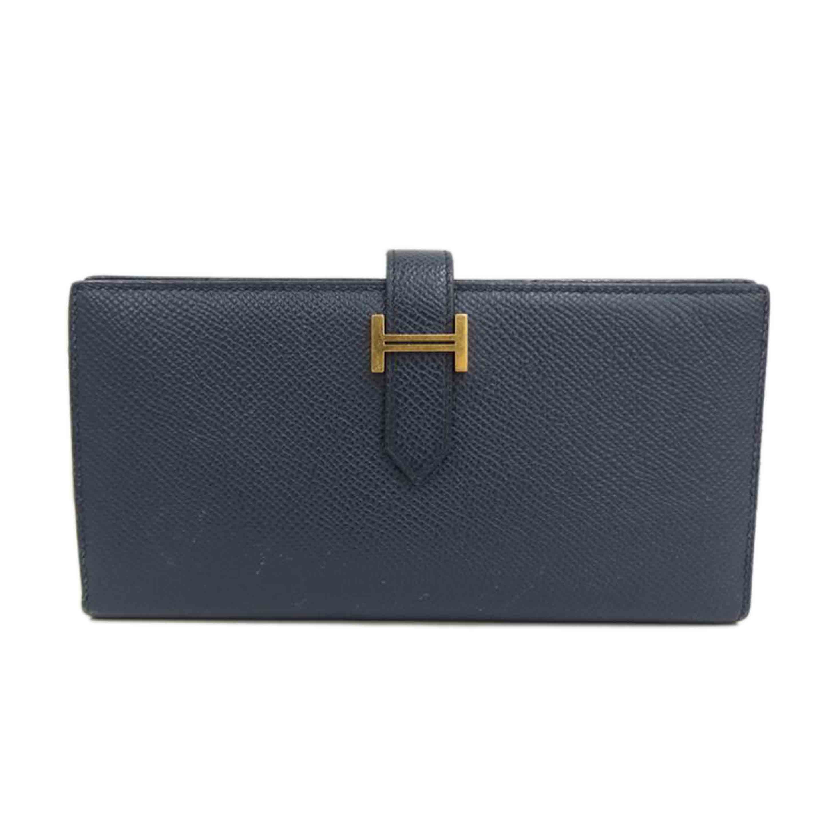 HERMES エルメス/ベアン長財布 //B刻印/Bランク/82