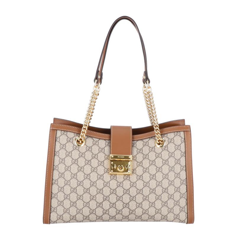GUCCI グッチ/GGスプリームパドロックミディアムチェーンショルダー/479197//204***/SAランク/19