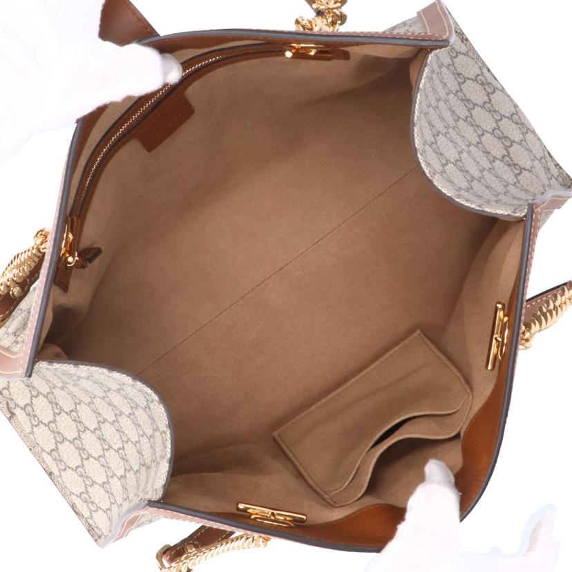 GUCCI グッチ/GGスプリームパドロックミディアムチェーンショルダー/479197//204***/SAランク/19