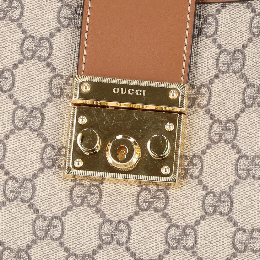 GUCCI グッチ/GGスプリームパドロックミディアムチェーンショルダー/479197//204***/SAランク/19