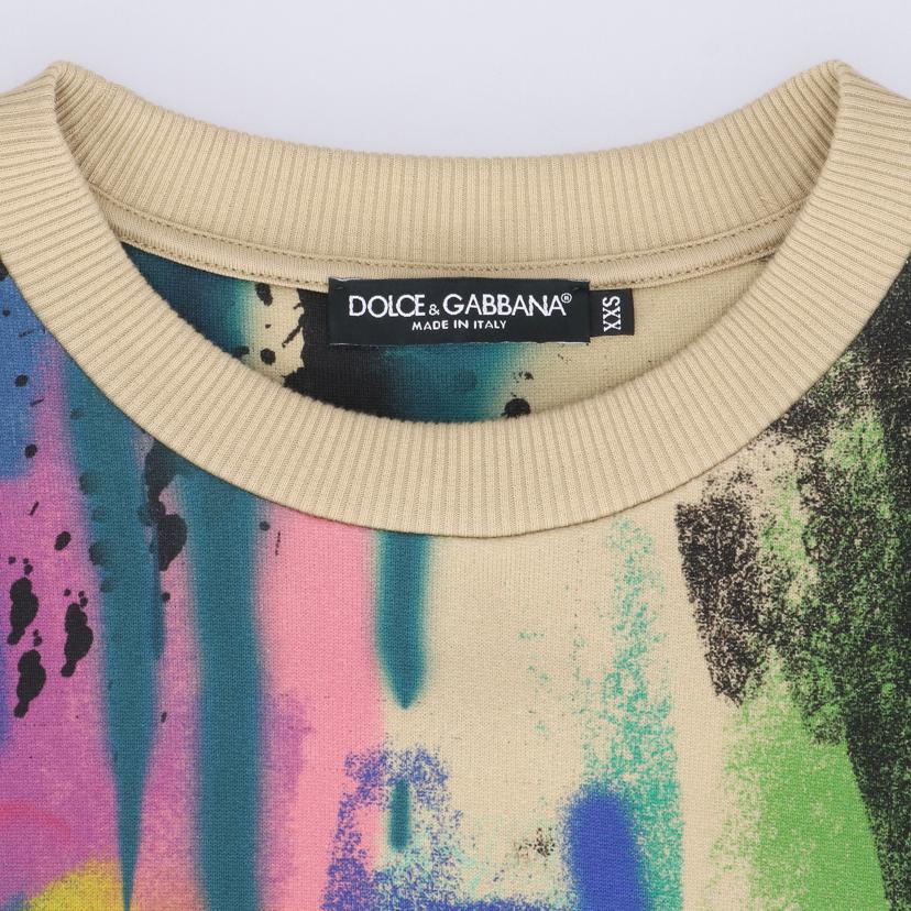 DOLCE&GABBANA ドルチェアンドガッパーナ/DOLCE&GABBANA プリントスウエット//Aランク/82