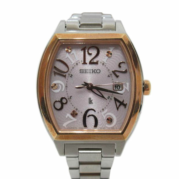 SEIKO/レディースウォッチ/LUKIA/ソーラー電波/1B22-0BB0//8N0***/Aランク/63