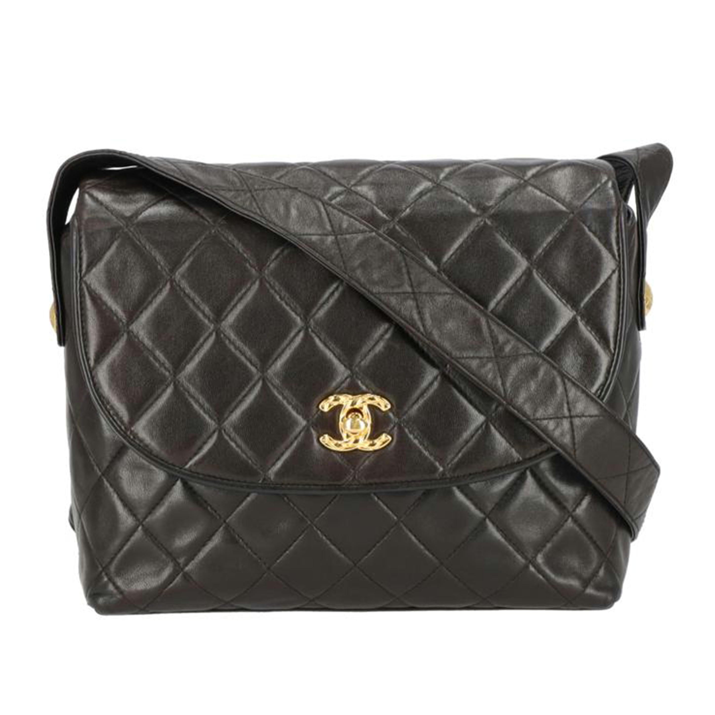 CHANEL シャネル/ラムスキンマトラッセミニショルダー//293****/ABランク/19