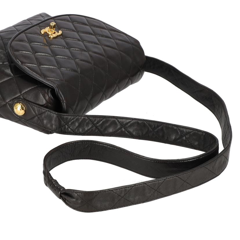 CHANEL シャネル/ラムスキンマトラッセミニショルダー//293****/ABランク/19