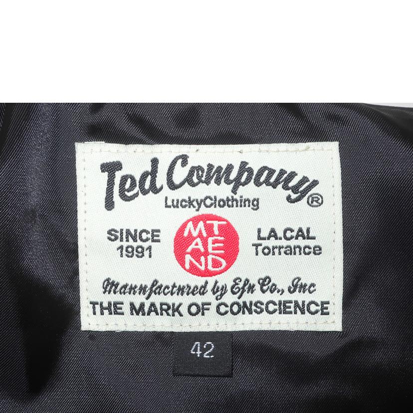 TED MAN テッドマン/ライダースジャケット サイズ42 Lサイズ相当 レッドデビル//Aランク/65