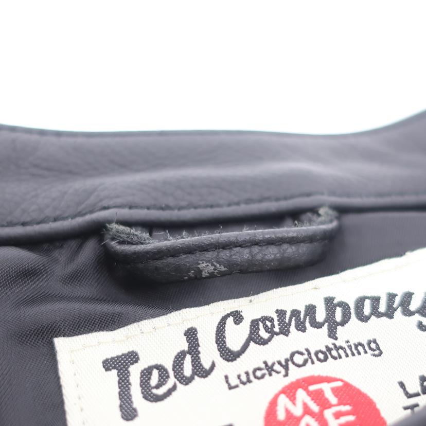 TED MAN テッドマン/ライダースジャケット サイズ42 Lサイズ相当 レッドデビル//Aランク/65
