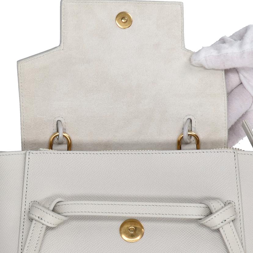 CELINE セリーヌ/ベルトバッグ・ナノ/グレインドカーフ/189003ZVA//S・A**************/SAランク/91