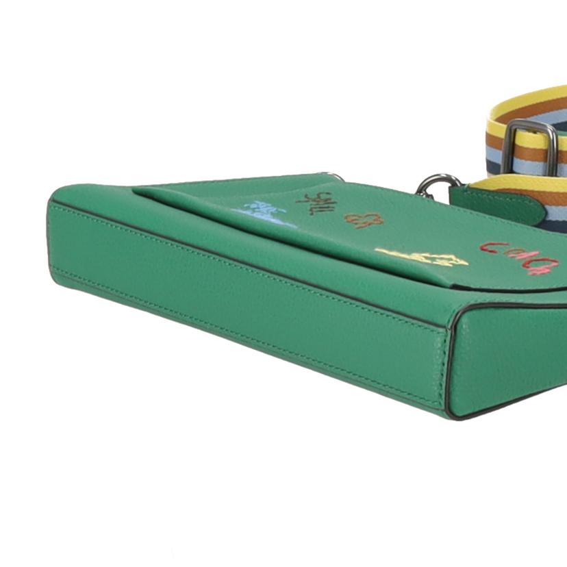 COACH コーチ/ダイアリーホールデンレザーショルダー/C8138//L21**/Aランク/09