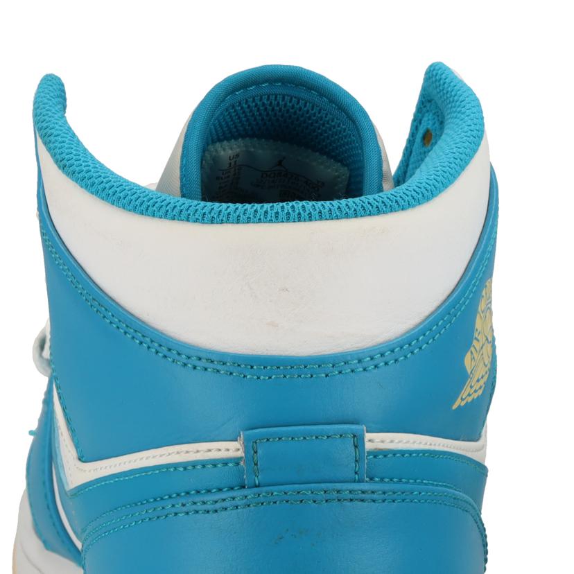 NIKE ナイキ/NIKE AIR JORDAN 1Mid 水色×白/DQ8426-400//ABランク/42