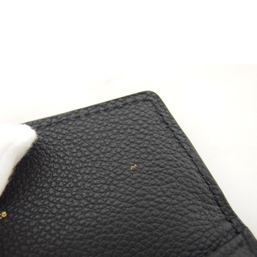 LV ルイヴィトン コインパース/ポシェット・クレ/アンプラント/ノワール/M60633//TJ4***/ABランク/04