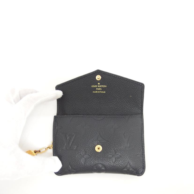 LV ルイヴィトン コインパース/ポシェット・クレ/アンプラント/ノワール/M60633//TJ4***/ABランク/04